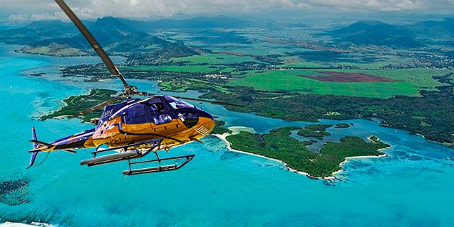 Helicopter aerial photography filming in mauritius (5)